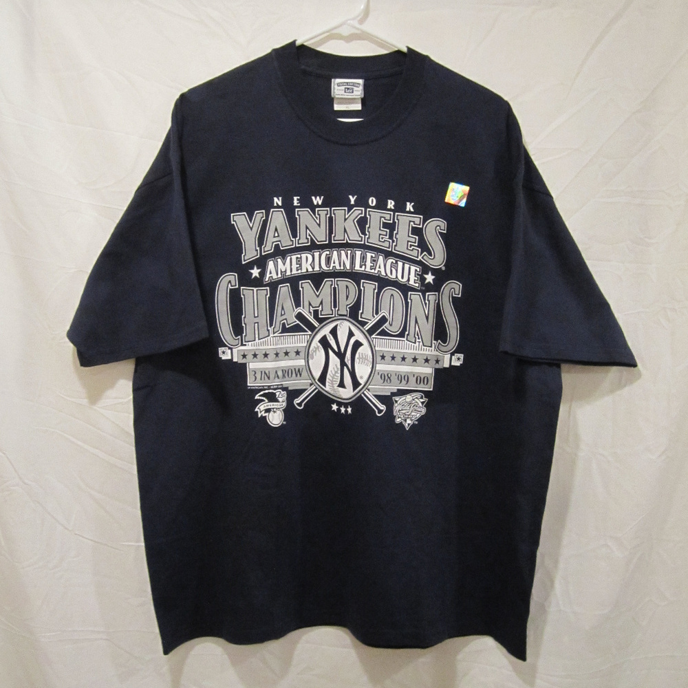 NEW YORK YANKEES AMERICAN LEAGUE CHAMPIONS T-SHIRT